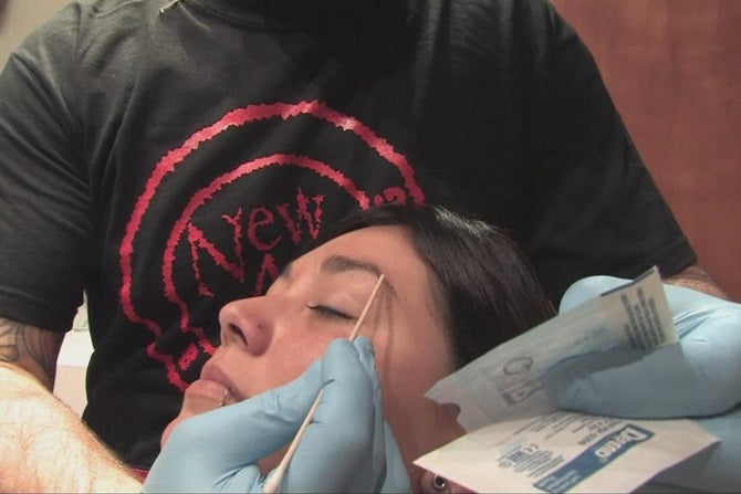 Prepping for an Eyebrow Piercing|Piercing Work Space|Body Bits for Practicing Piercing | Piercing Practice Skin|Sharps Containers Deciding if Piercing Is the Right Profession for You