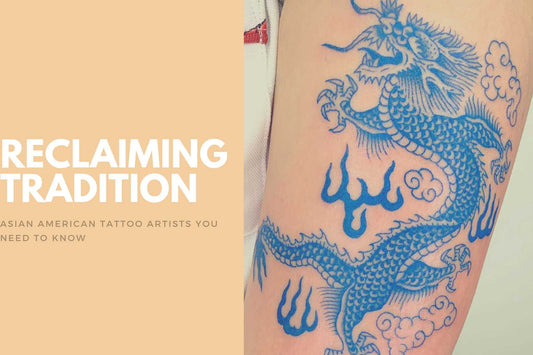 Asian Pacific American Heritage Month, Asian American tattoo artists, Asian American Artists, K Wong tattoo