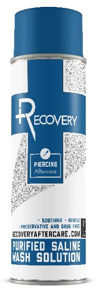 Recovery Piercing Aftercare Spray | Saline Wash for Dermal Piercings