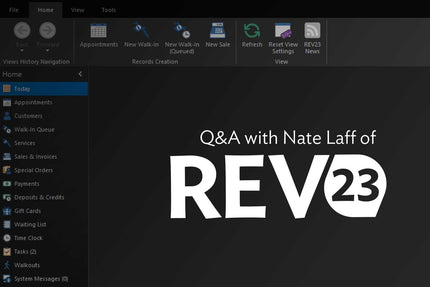 rev23, tattoo shop management software, rev23 desktop, nate laff