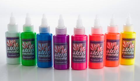 Skin Candy Blacklight Tattoo Inks