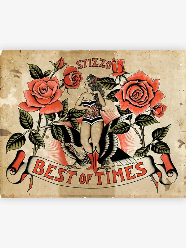 Stizzo. Time We’ll Remember — Hardcover Book + Travel Tool Book - Painful Pleasures