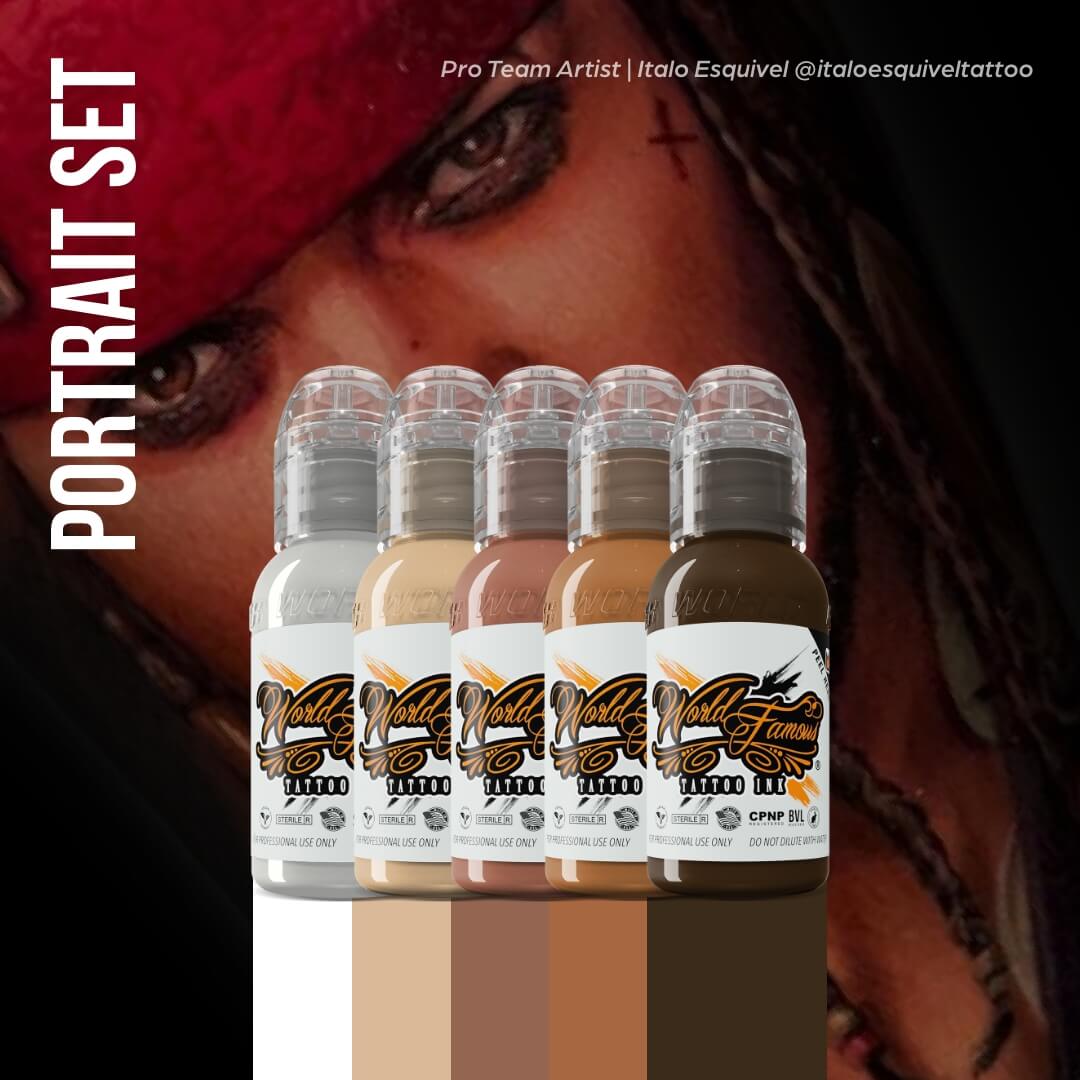 Portrait Mini Set - World Famous Tattoo Ink