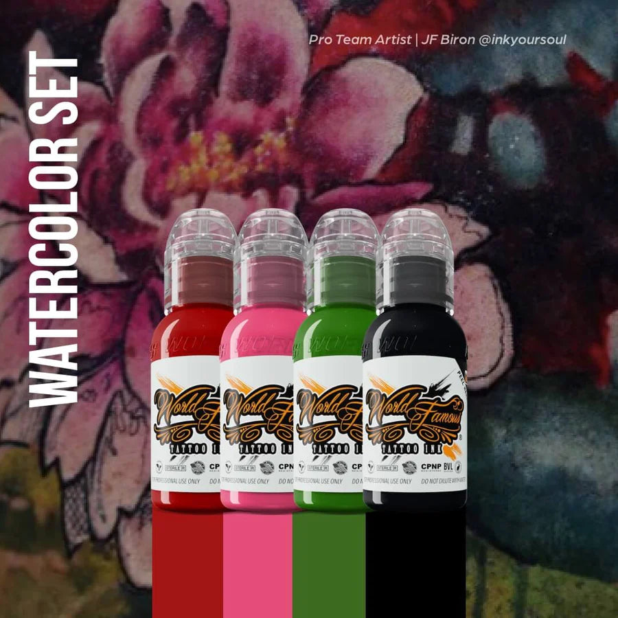 World Famous Watercolor Mini Set — 4 1oz Bottles