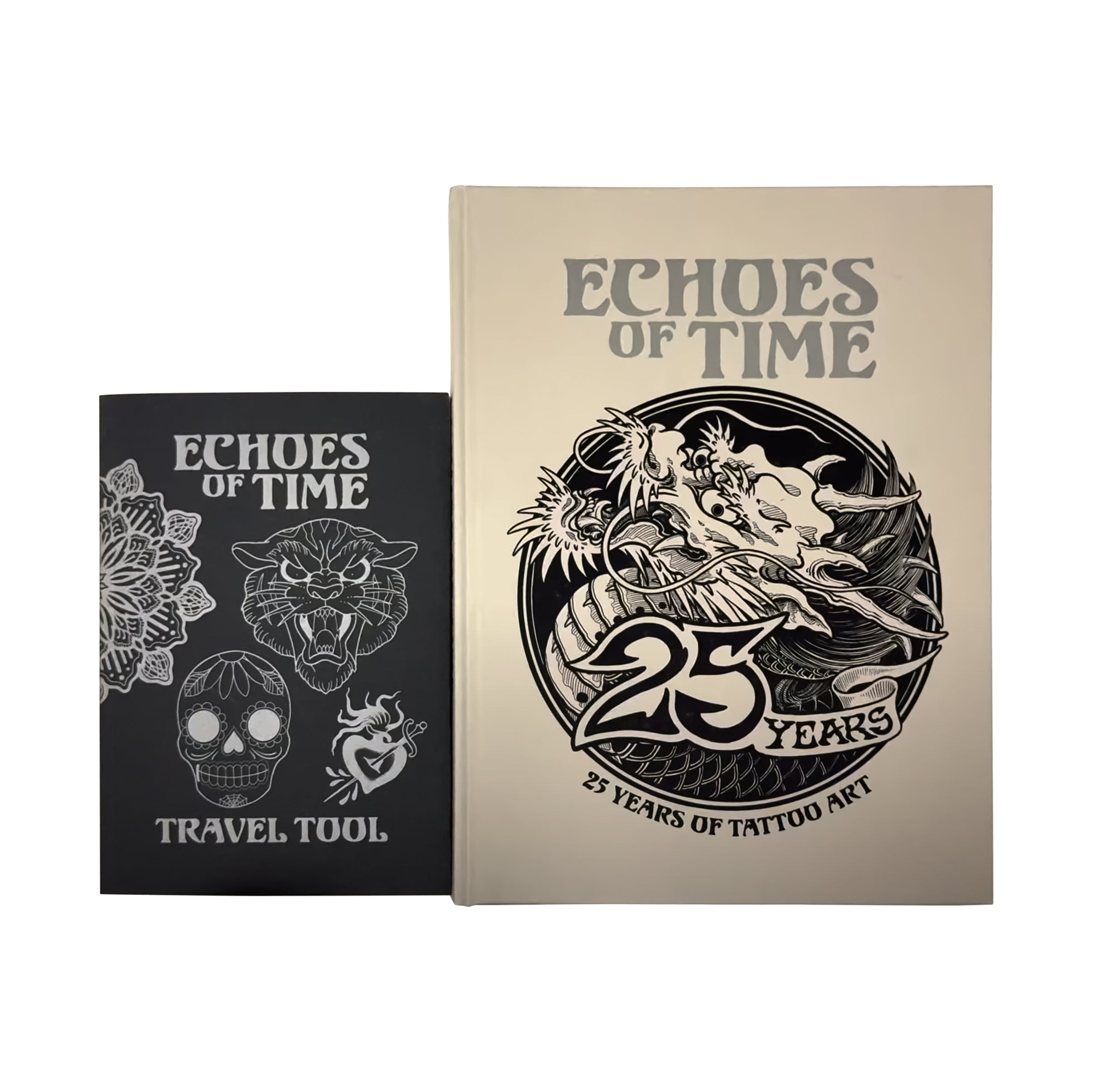 Echoes of Time — 25 Years of Tattoo Art — Hardcover Book + Travel