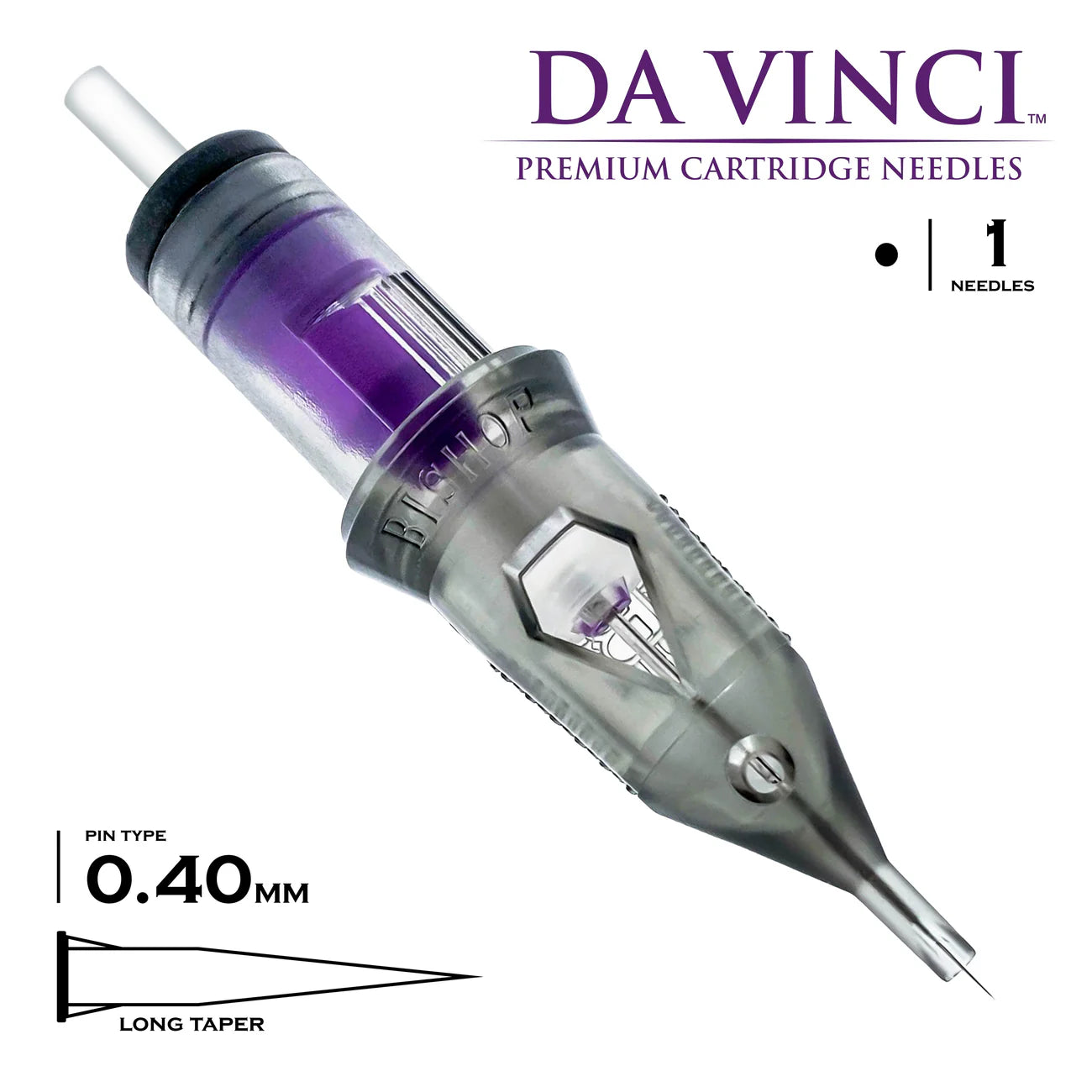 Bishop Da Vinci V2 Tattoo Cartridge Needles — Box of 20