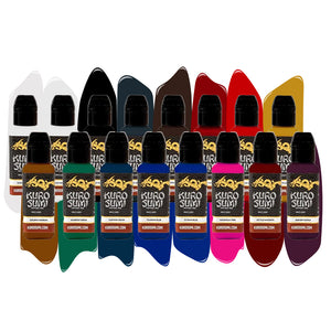 16 Color Primary Set #1 — Kuro Sumi Tattoo Ink — Pick Size - Painful Pleasures