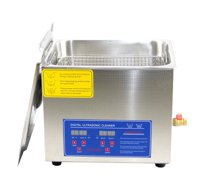 Genesis Ultrasonic Digital Cleaner 10L — 110v or 220v - Painful Pleasures