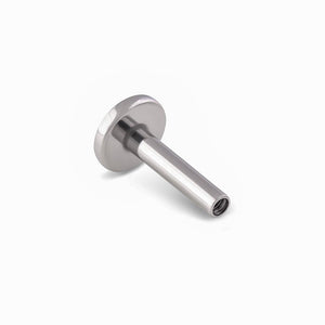 Tilum 14g Internal Flat Back Disc Titanium Labret Post - Price Per 1 - Painful Pleasures