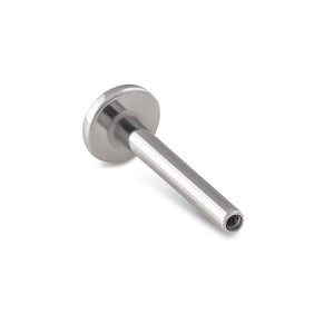 Tilum 16g Internal Flat Back Disc Titanium Labret Post - Price Per 1 - Painful Pleasures