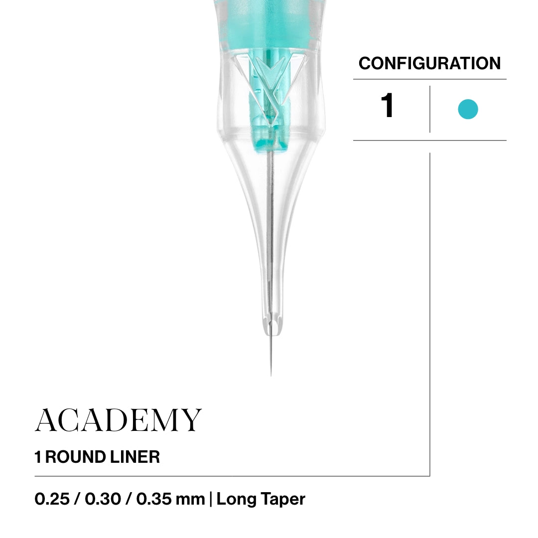 Vertix Academy Needle Cartridges — Sample Pack of 6 - Painful Pleasures