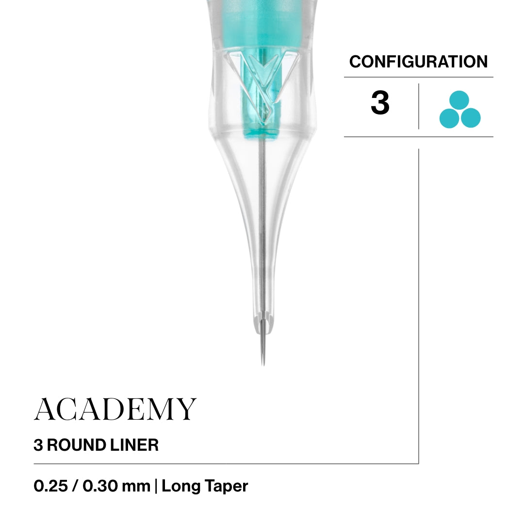 Vertix Academy Needle Cartridges — Sample Pack of 6 - Painful Pleasures