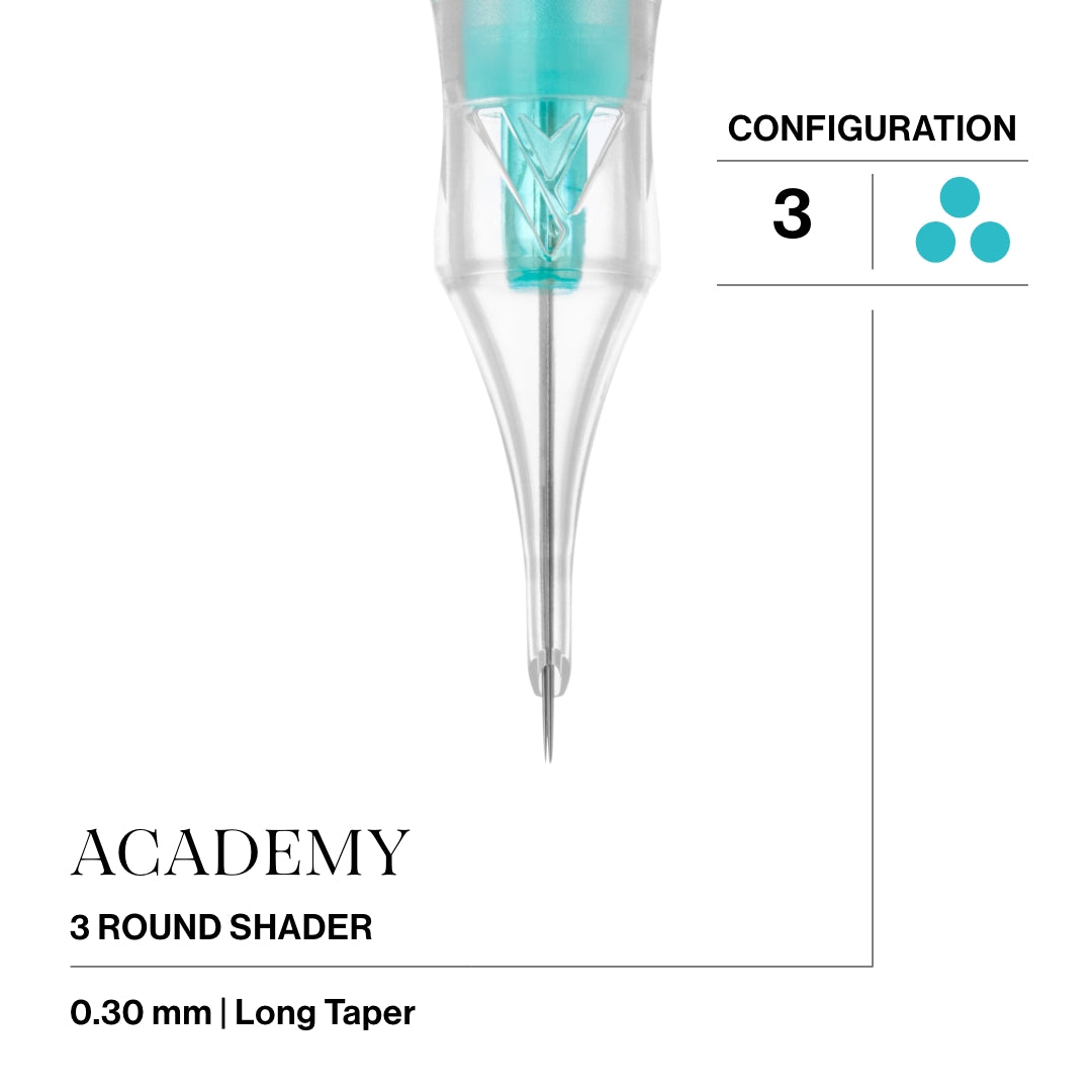 Vertix Academy Needle Cartridges — Sample Pack of 6 - Painful Pleasures