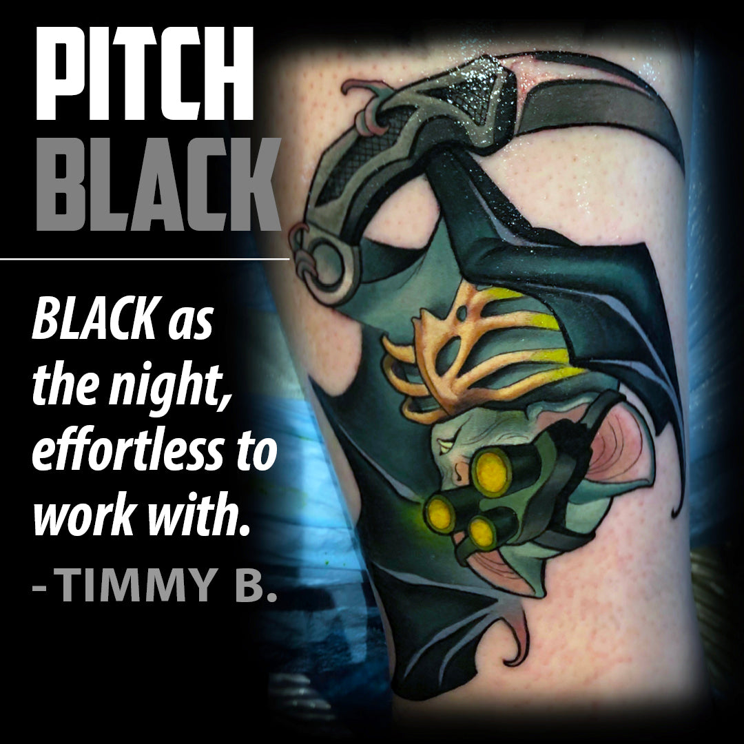 Pitch Black Lining — Eternal Tattoo Ink — Pick Size