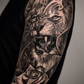 Zhang Po Saint Greywash (Mid-Tone) — Kuro Sumi Tattoo Ink — Pick Size