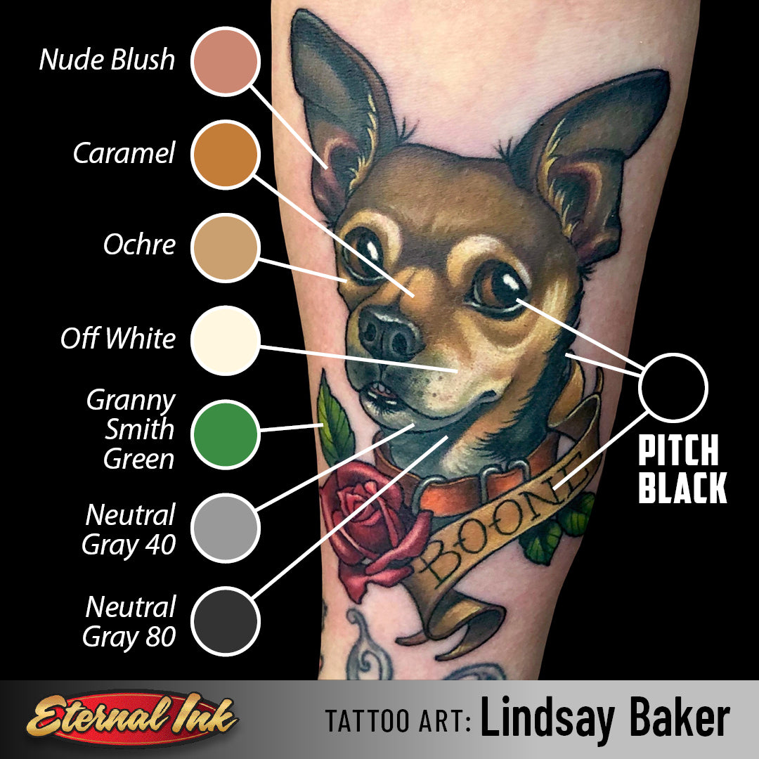 Granny Smith Green - Eternal Tattoo Ink - Pick Your Size