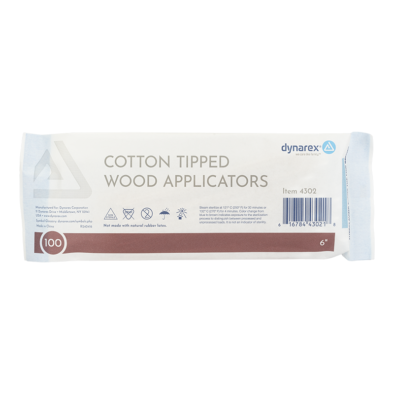 Box of 1000 Non-Sterile Cotton Tip Applicators — 6" - Painful Pleasures