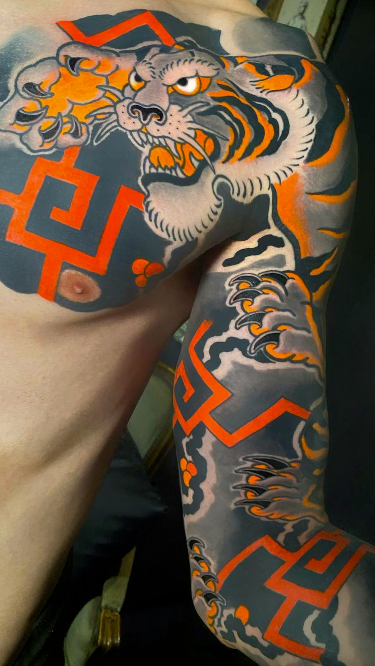 Okinawa Orange — Kuro Sumi Tattoo Ink — Pick Size