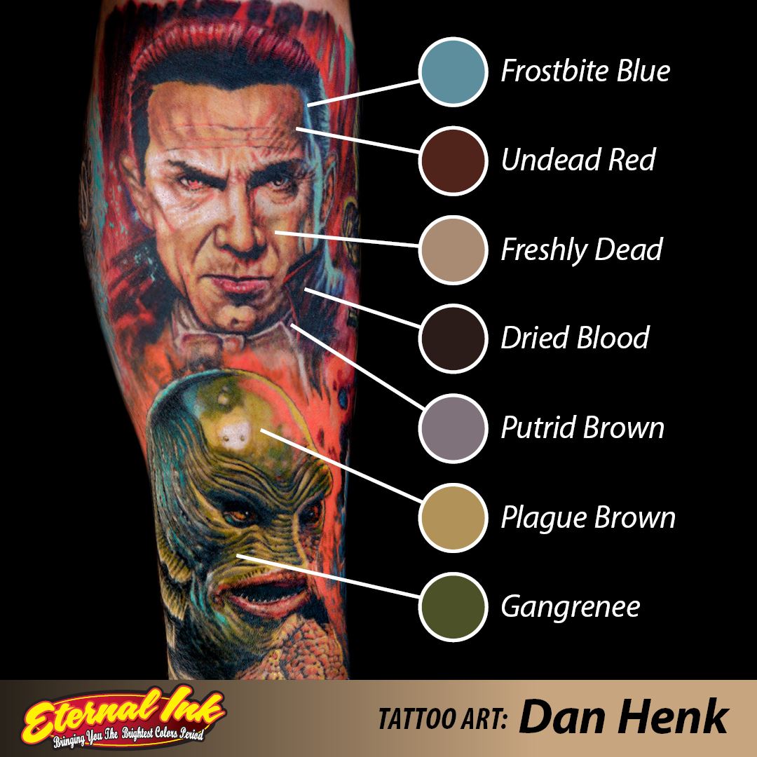 Undead Red - Eternal Tattoo Ink - Pick Your Size
