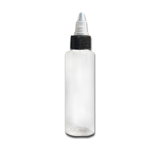4 oz. Clear Empty Tattoo Ink Bottles