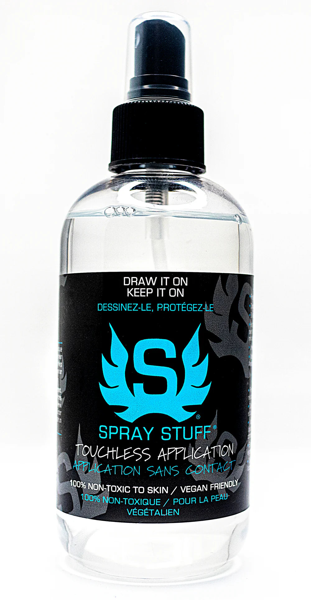 Spray Stuff Tattoo Stencil Solution — 8oz Bottle - Painful Pleasures