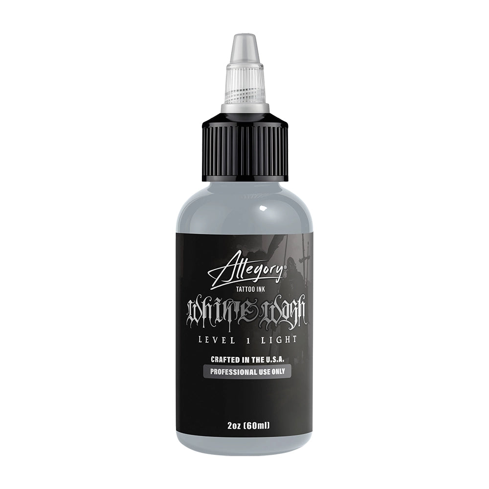 Hugo Feist Signature Whitewash Set — Allegory Premium Tattoo Ink — Pick Size