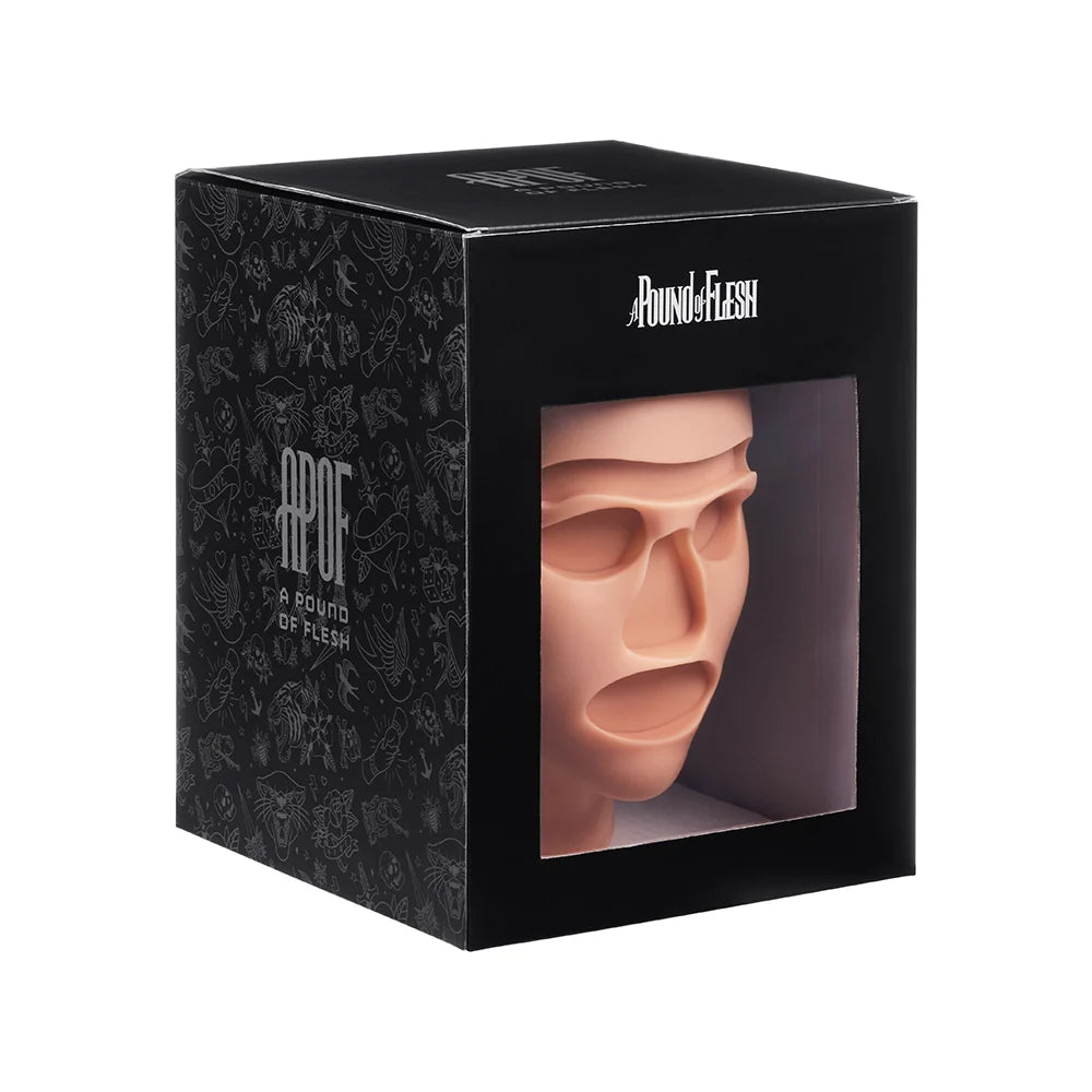 A Pound of Flesh Tattooable + Pierceable Head with Replacement Parts