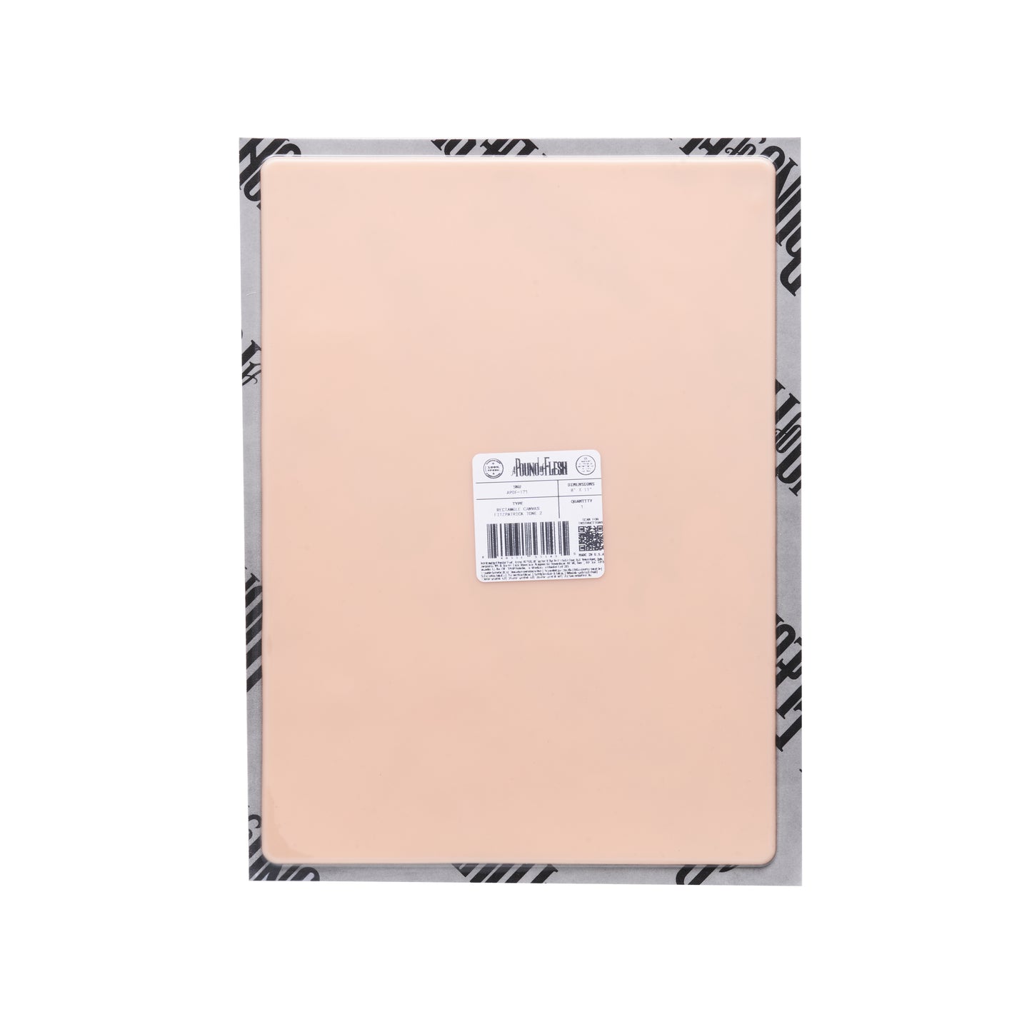 A Pound of Flesh Flat Canvas — 8" x 11" — Single or Pack
