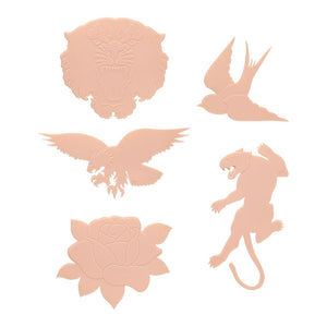 A Pound of Flesh Flash Flats — American Traditional Collection — Case of 5 - Painful Pleasures