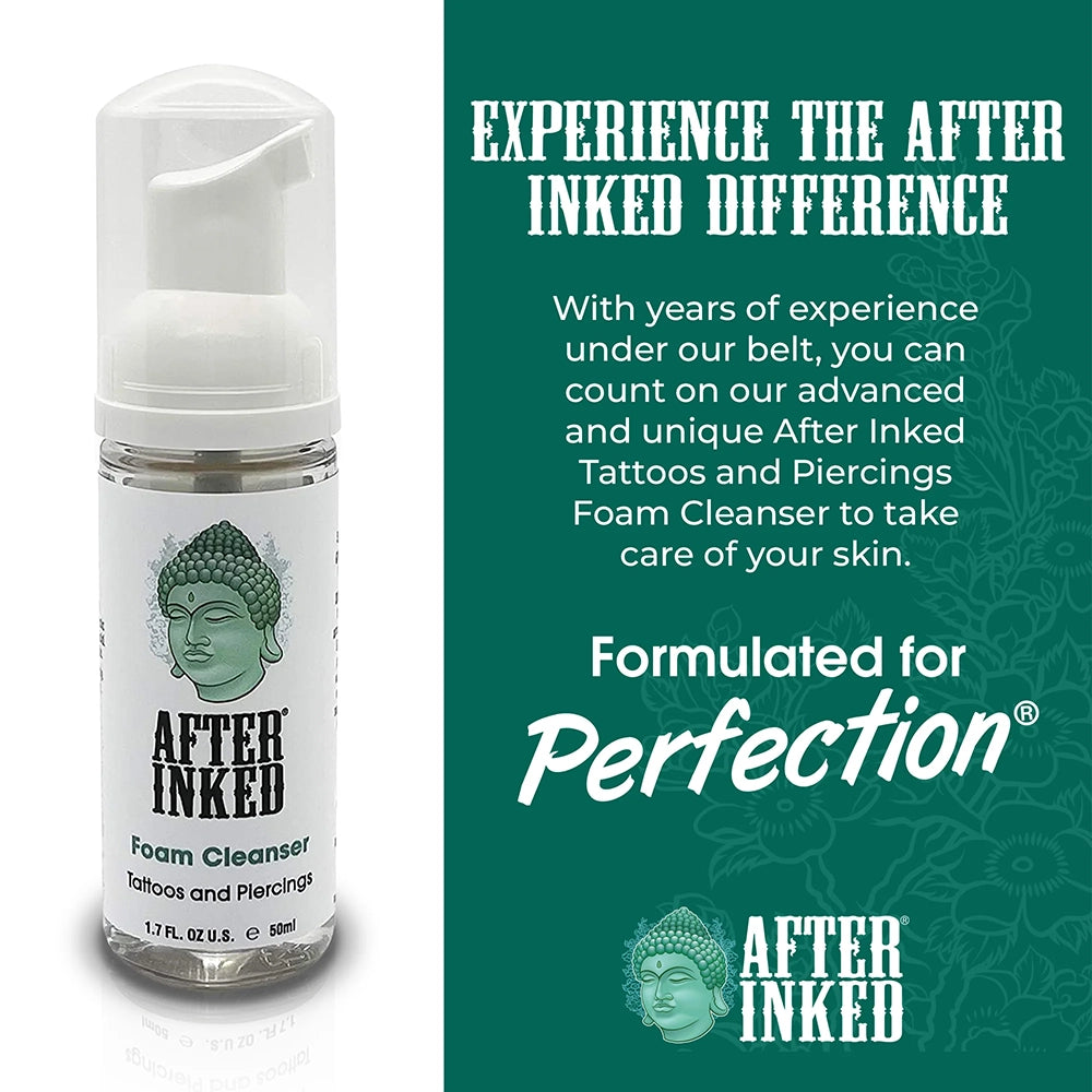 After Inked Foam Cleanser — 1.7oz Bottles