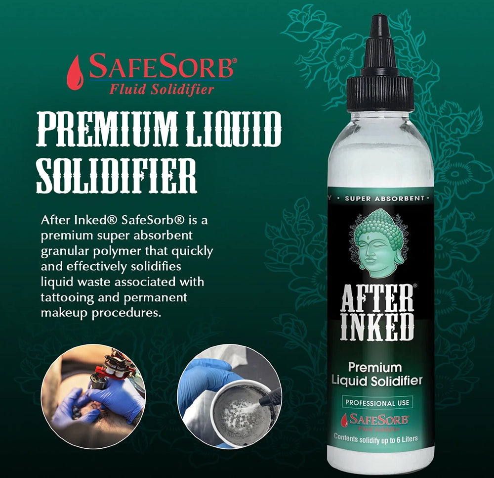 After Inked SafeSorb Premium Liquid Solidifier — 6 Liter Bottle