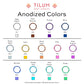 Tilum Opal Bubble Cluster Captive Bead - Price Per 1