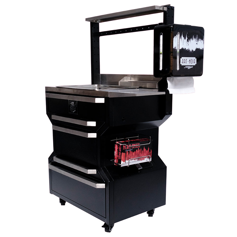 Art Noir Tattoo Towel Wall Dispenser