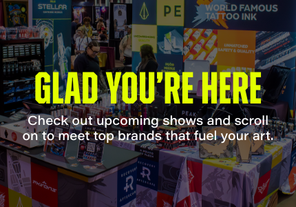 Check out upcoming shows and scroll on to meet top brands that fuel your art