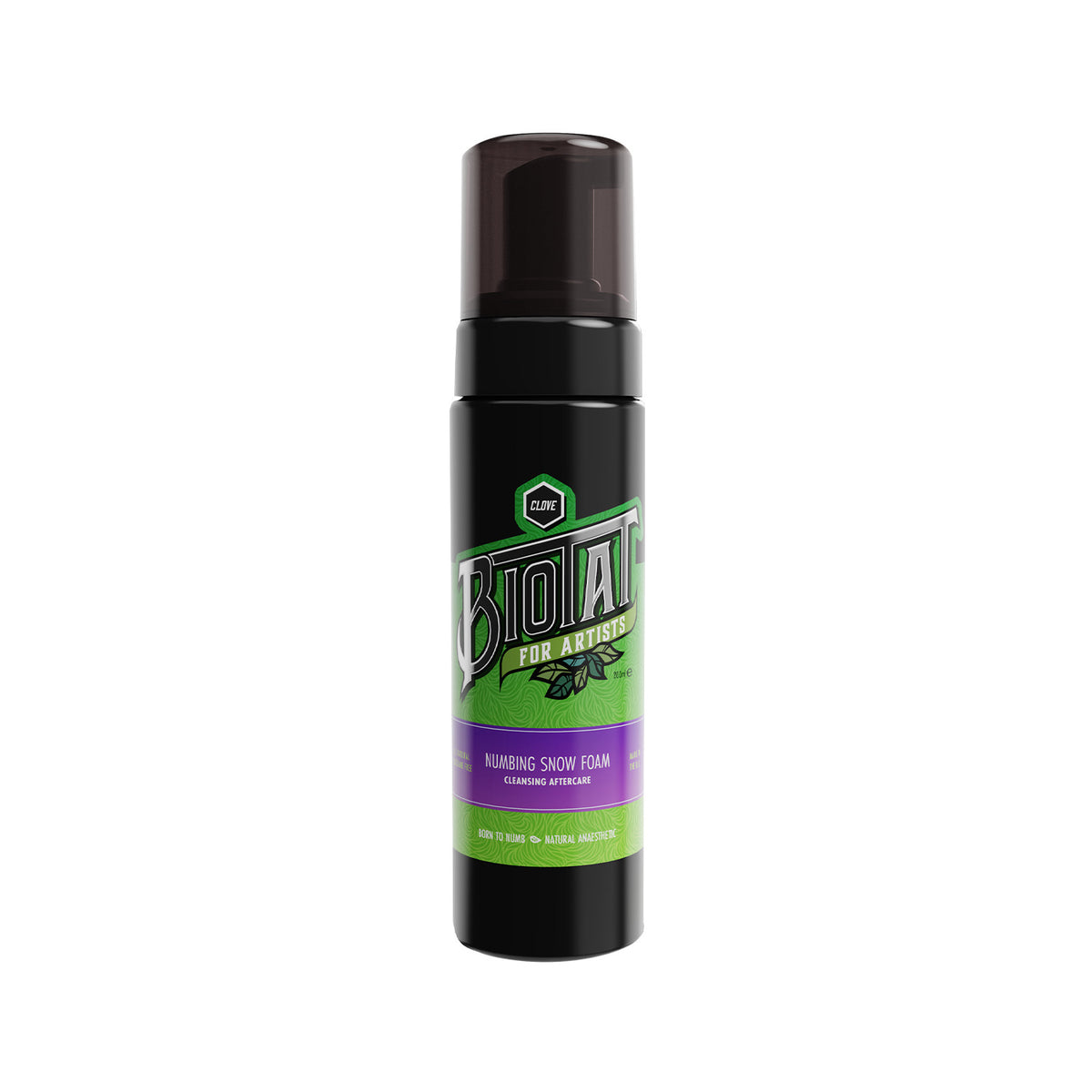 BIOTAT Numbing Snow Foam Aftercare Cleanser — 200ml Bottle