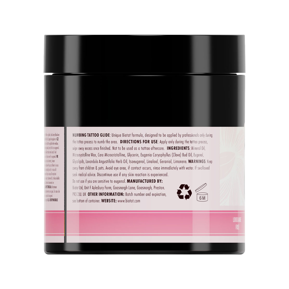 BIOTAT Numbing Tattoo Glide — Blush — Pick Size