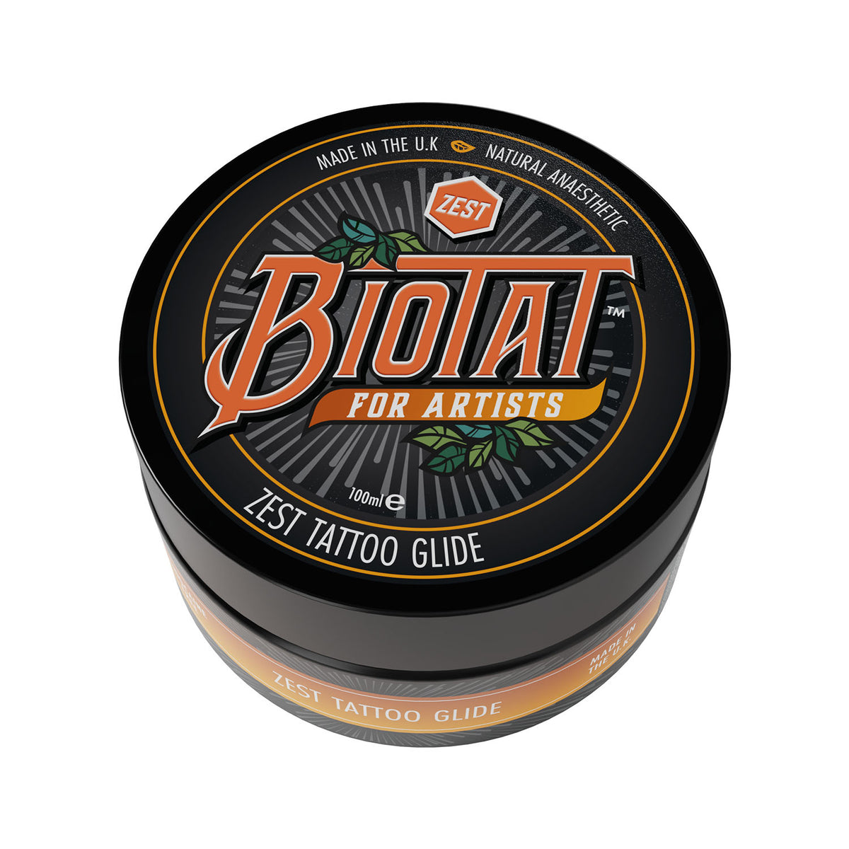 BIOTAT Numbing Tattoo Glide — Zest Orange — Pick Size