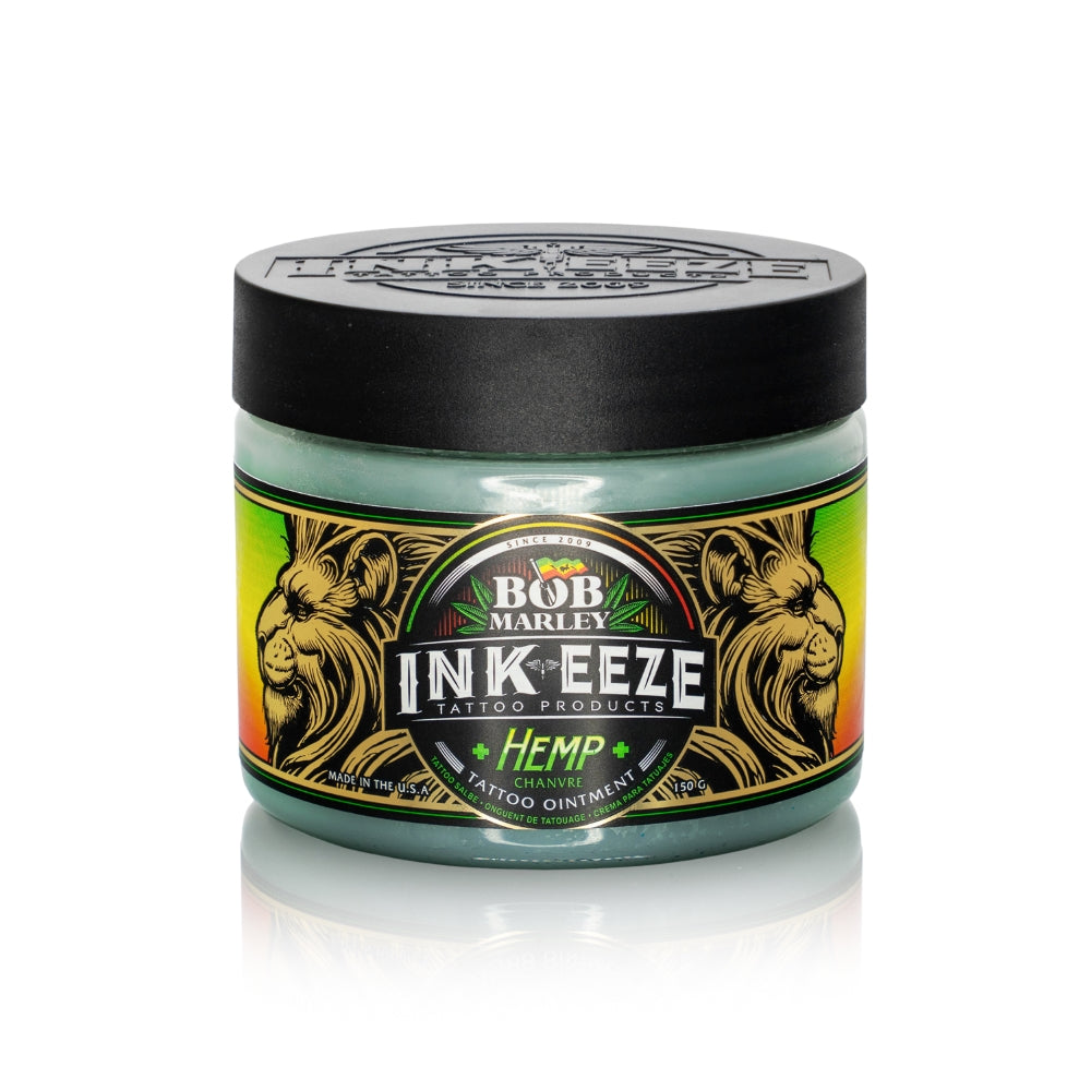 INK-EEZE Hemp Glide Tattooing Ointment — 6oz Jar - Painful Pleasures