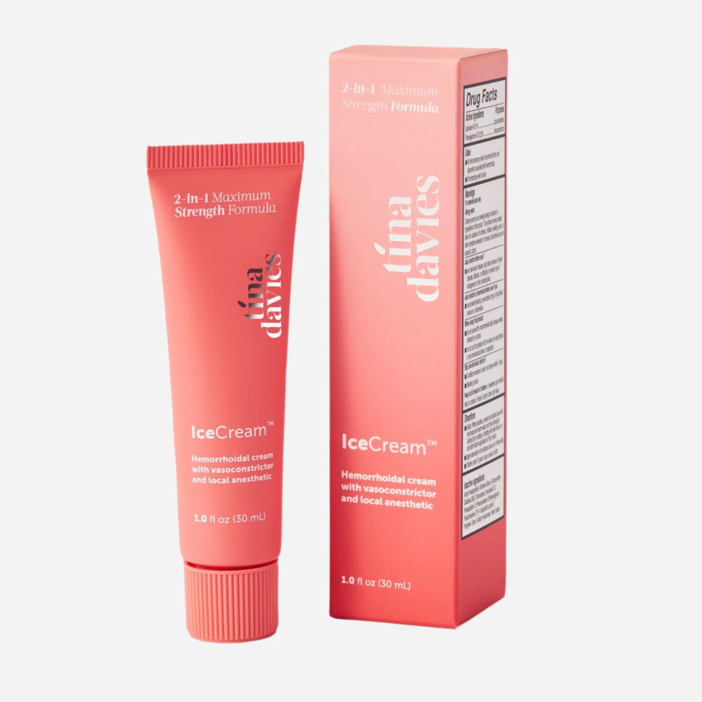 Tina Davies IceCream™ Topical Anesthetic — 1oz Tube