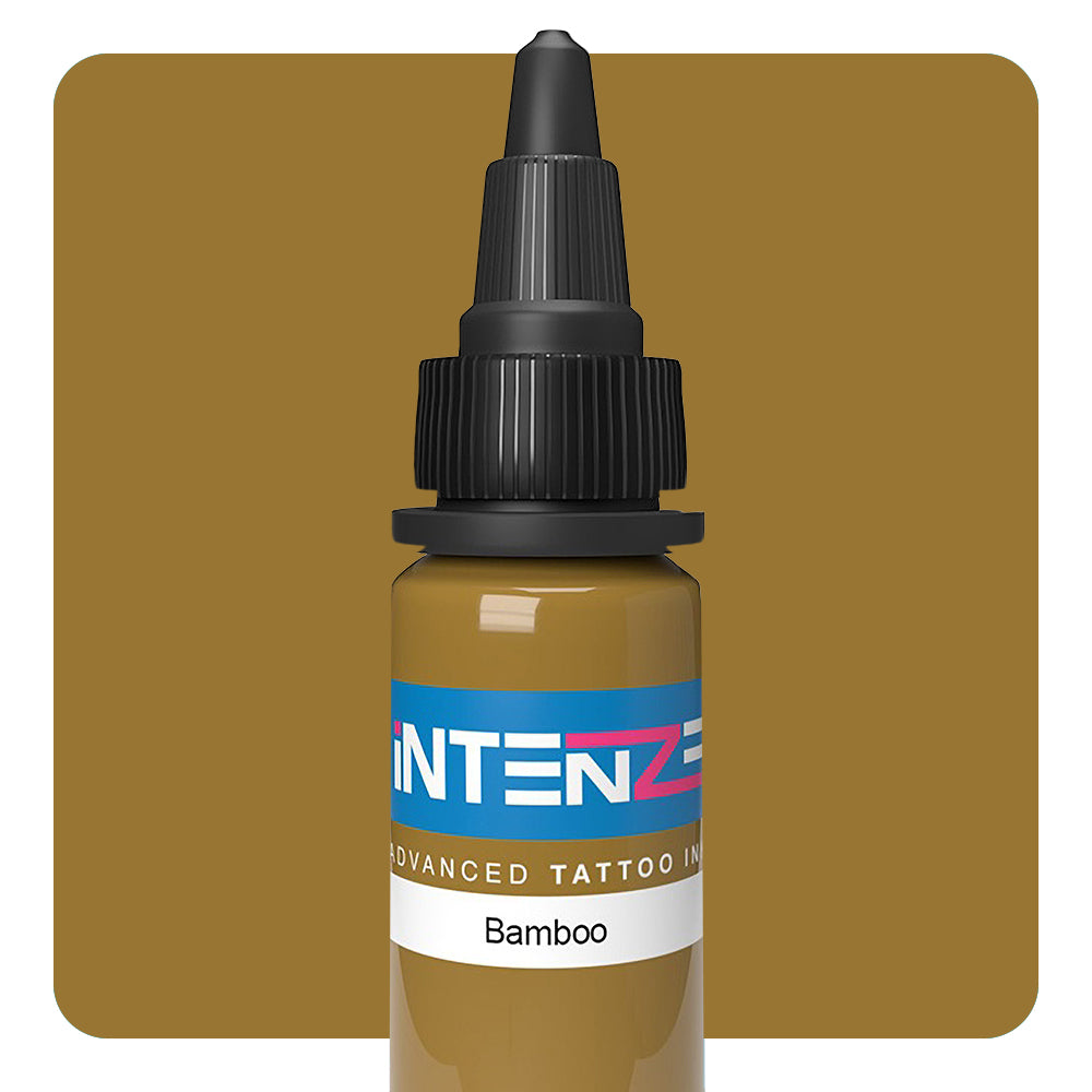 1 Bottle of Intenze Tattoo Ink - 1oz - Pick Your Color Bamboo 1oz