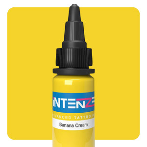 Banana Cream — Intenze Tattoo Ink — Pick Size - Painful Pleasures