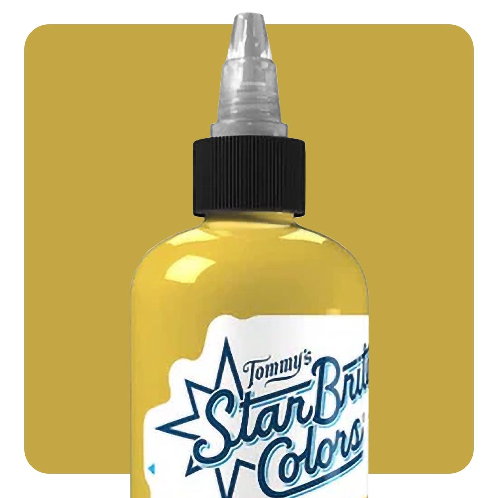 StarBrite Colors Tattoo Ink by Tommy’s Supplies – Banana Cream – Pick Your Size