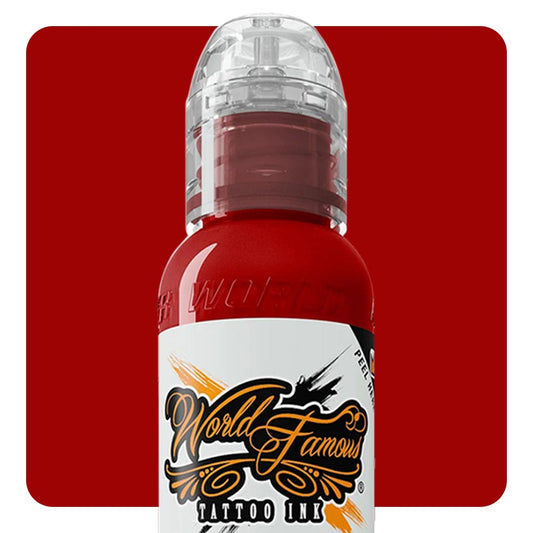 Big Apple Red — World Famous Tattoo Ink — Pick Size - Painful Pleasures