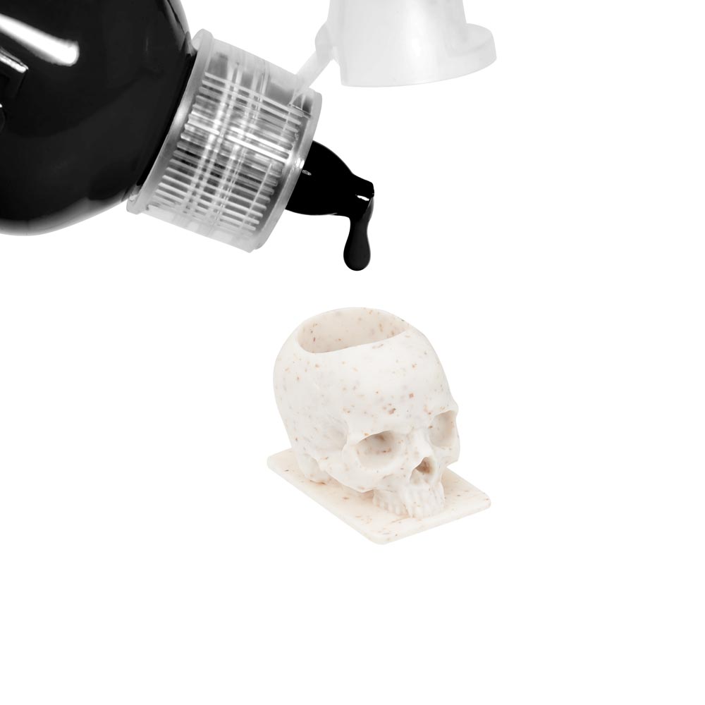 Saferly Skull ECO Ink Caps — Size #16 (Large) — Bag of 200 - Painful Pleasures