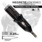Bishop Da Vinci V2 Tattoo Cartridge Needles — Freddy Negrete Pressed Mag Series — Box of 20 Pressed Mag - 5 - #08 (0.25mm) - Short Taper