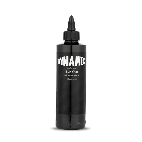 BLKout — Dynamic Tattoo Ink — 8oz Bottle | PainfulPleasures