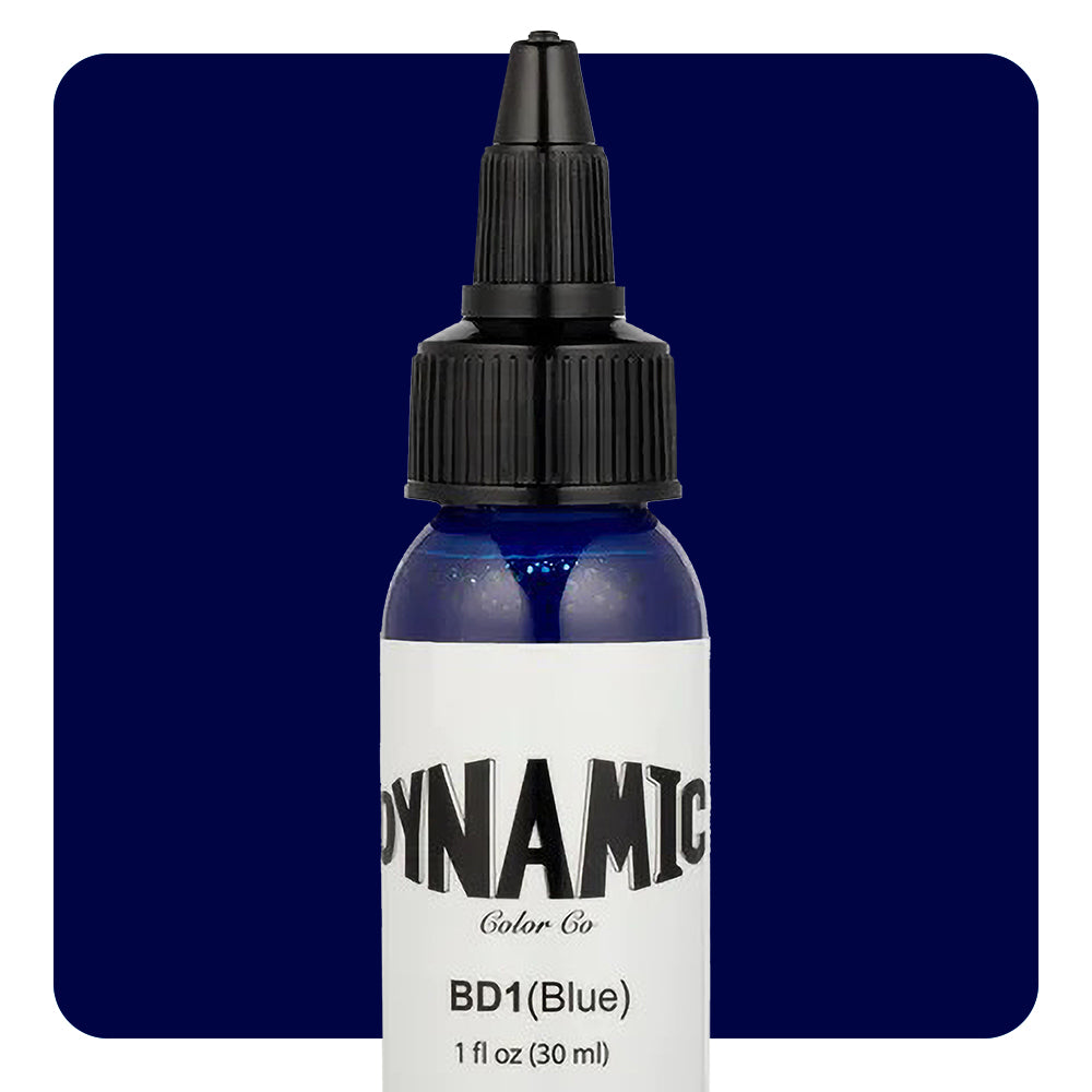 Dynamic Blue Tattoo Ink - 1oz. Bottle – Painful Pleasures