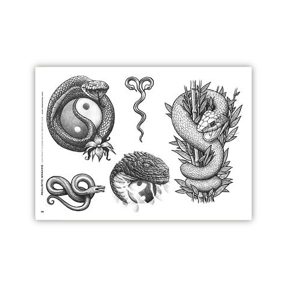 Tattoo Professionist #01 — Snakes — Softcover Book