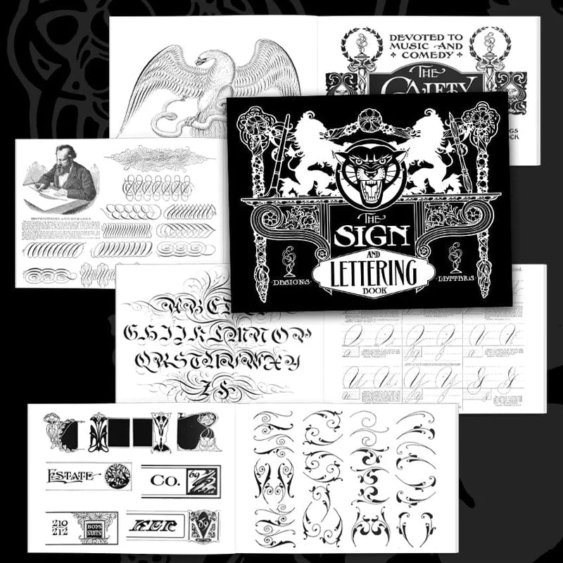 The Sign and Lettering Book — Softcover Book - Painful Pleasures