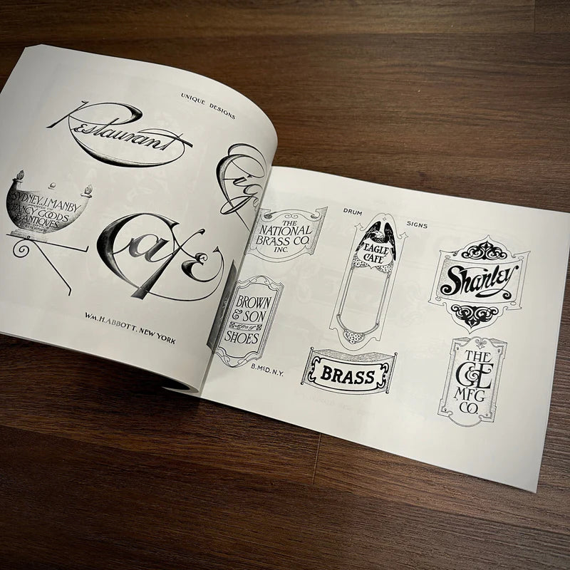 The Sign and Lettering Book — Softcover Book - Painful Pleasures